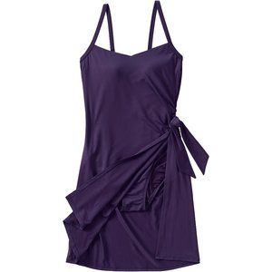 NWT Lands's End Swimdress - Blackberry
